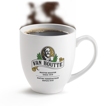 A&W Organic Coffee blended by Van Houttee for A&W